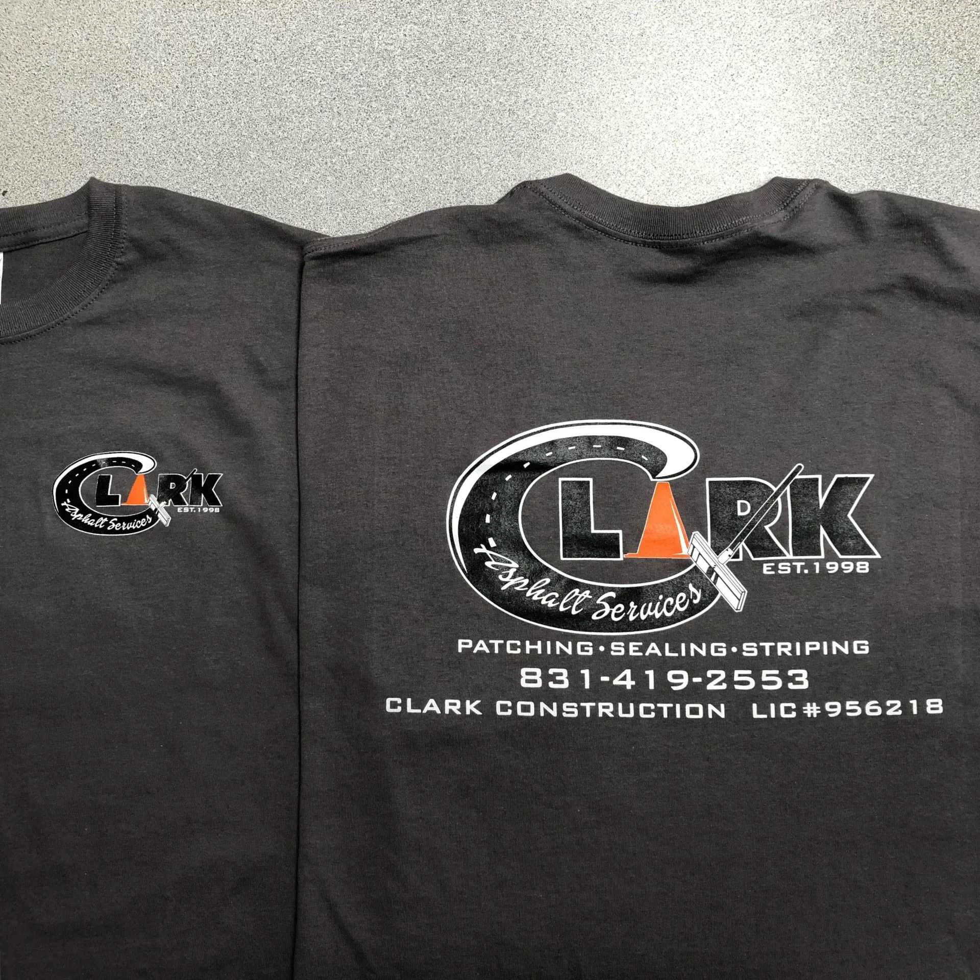 Clark Construction — Soquel, CA — Sport About Graphics