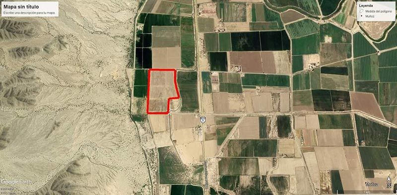 parcela 37 hectáreas en Robledo industrial zona progreso, Mexicali