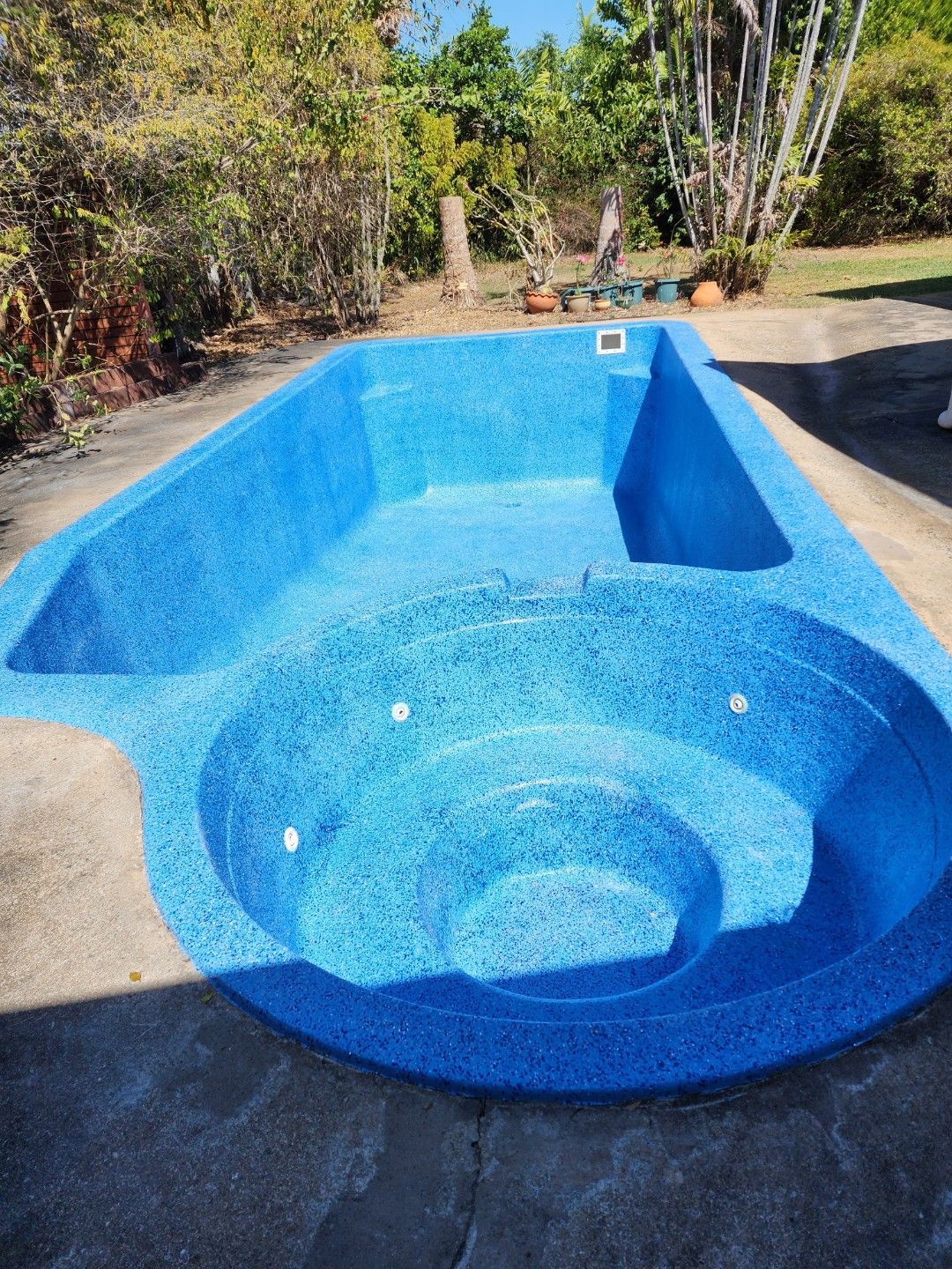 After Jet Spa Renovation — Quality Pool Resurfacing in Darwin, NT