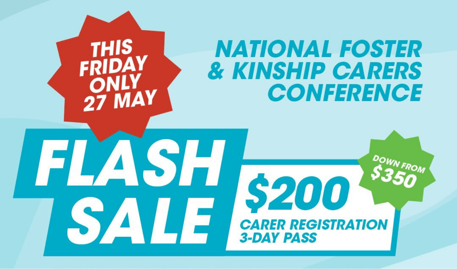 Conference Registration - Super Sale Friday!