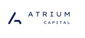 Atrium Capital-Logo auf weißem Hintergrund