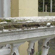 old  balustrade