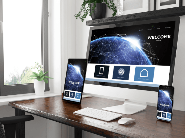 landing page template on clipboard