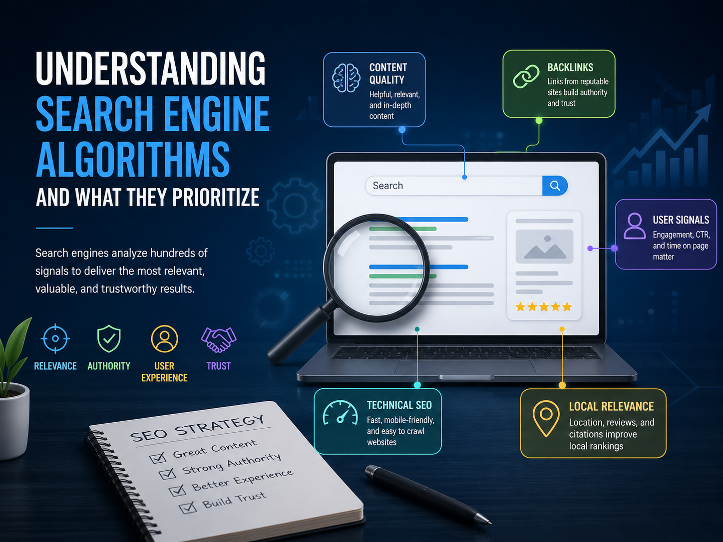 Understanding Search Engine Algorithms and What They Prioritize