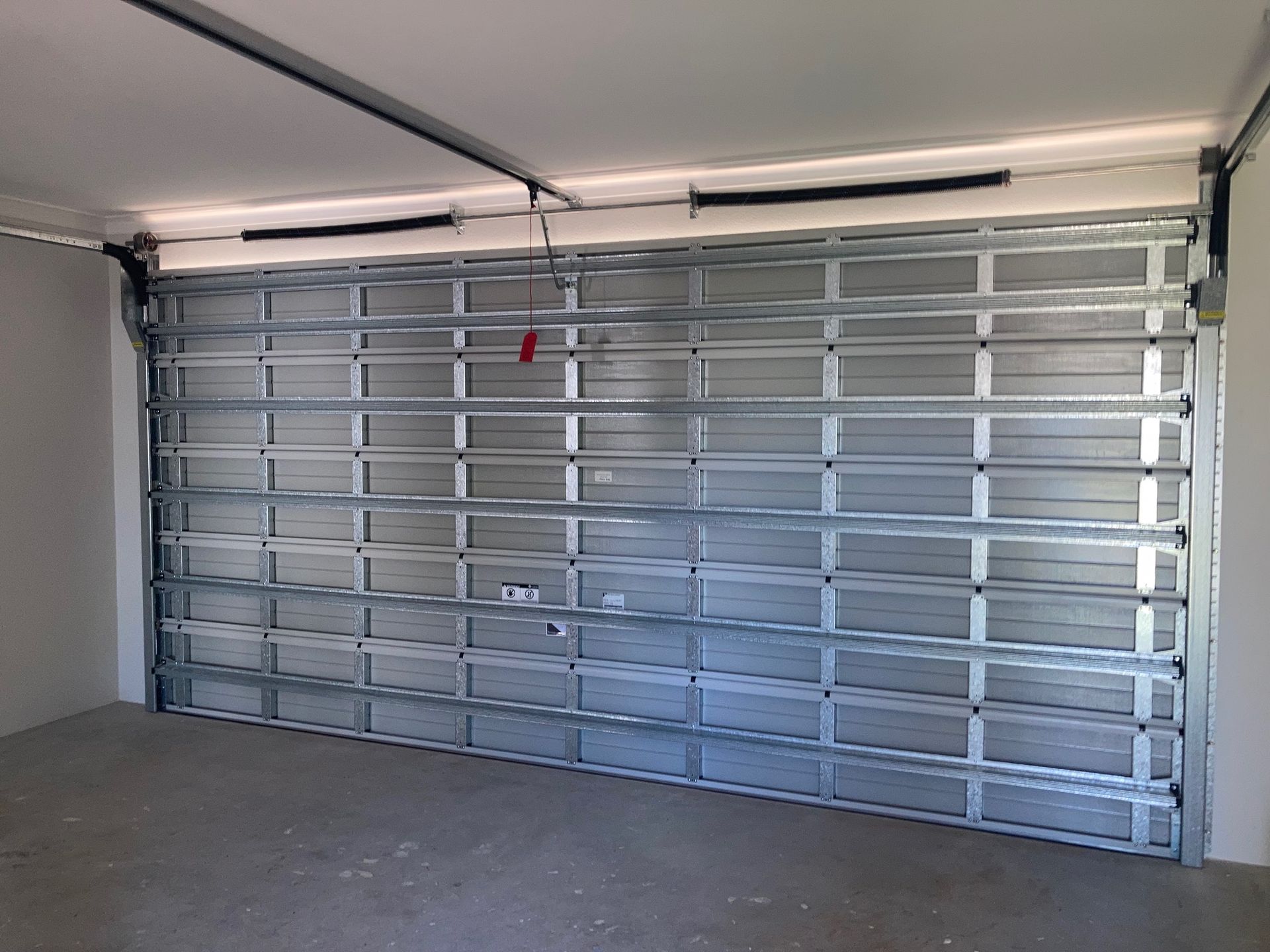 A Close Up of the Inside of a Garage Door — Airlie Beach Garage Doors In Cannonvale, QLD