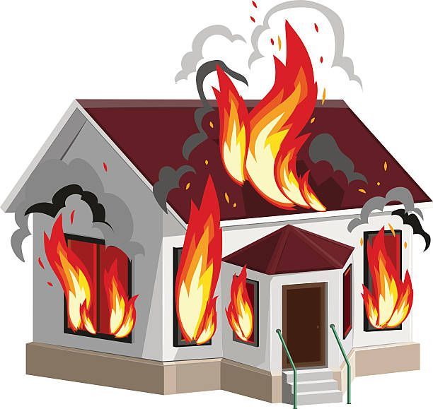 house fire due to exhaust fans, dryer vents, preventative home maintenance 