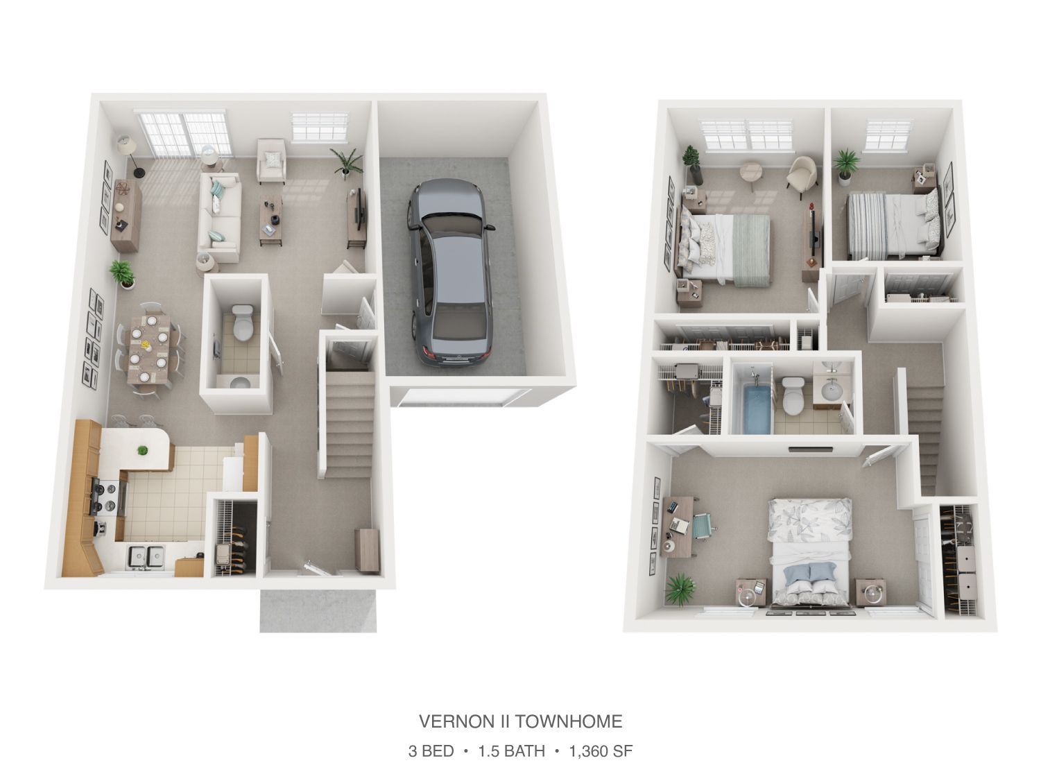 Townhome Floor Plan 3
