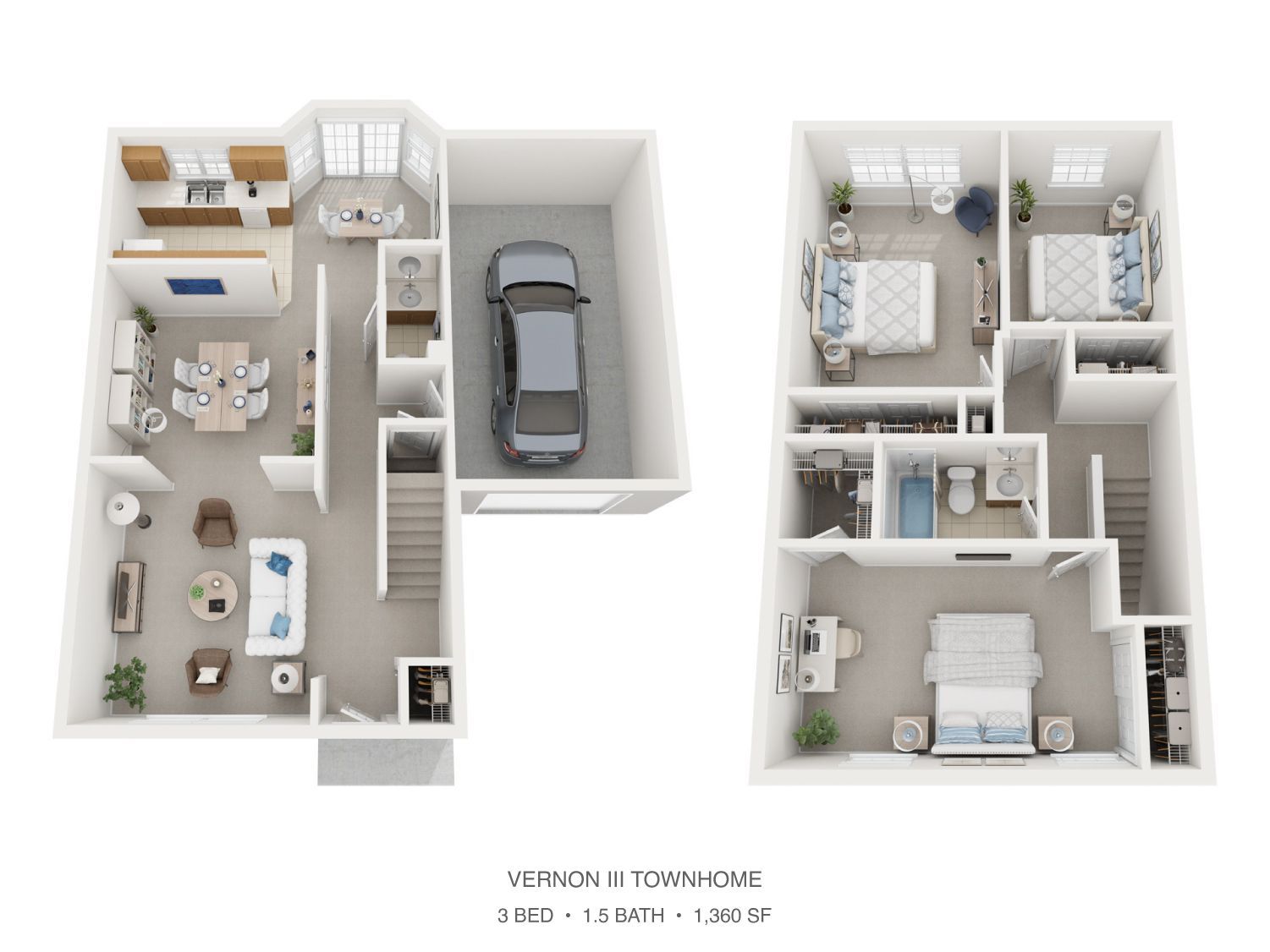 Townhome Floor Plan 4