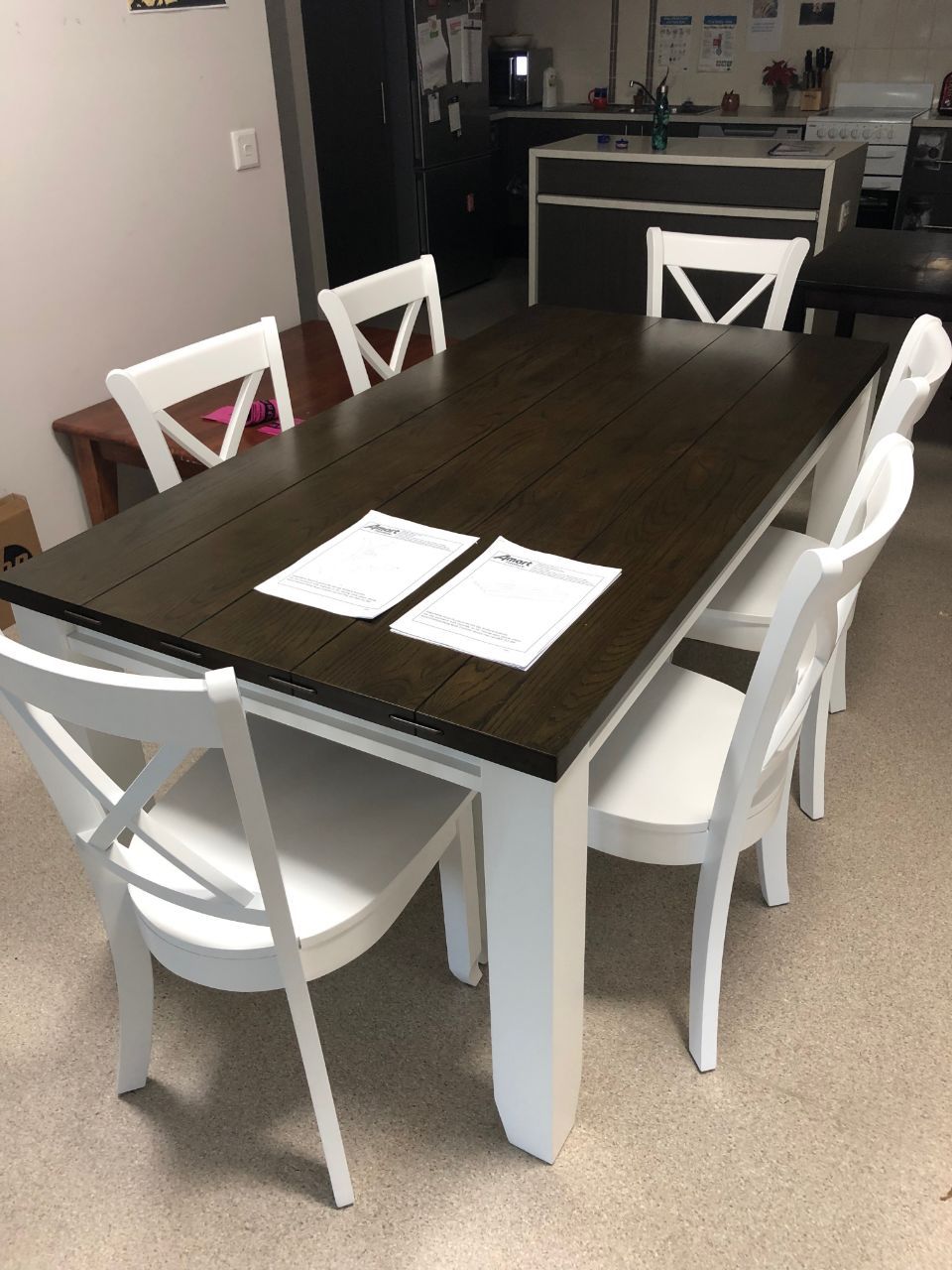 rectangle dining table with chairs