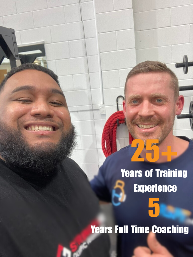 David Litti and Ray Bothma during Olympic Lifting Training