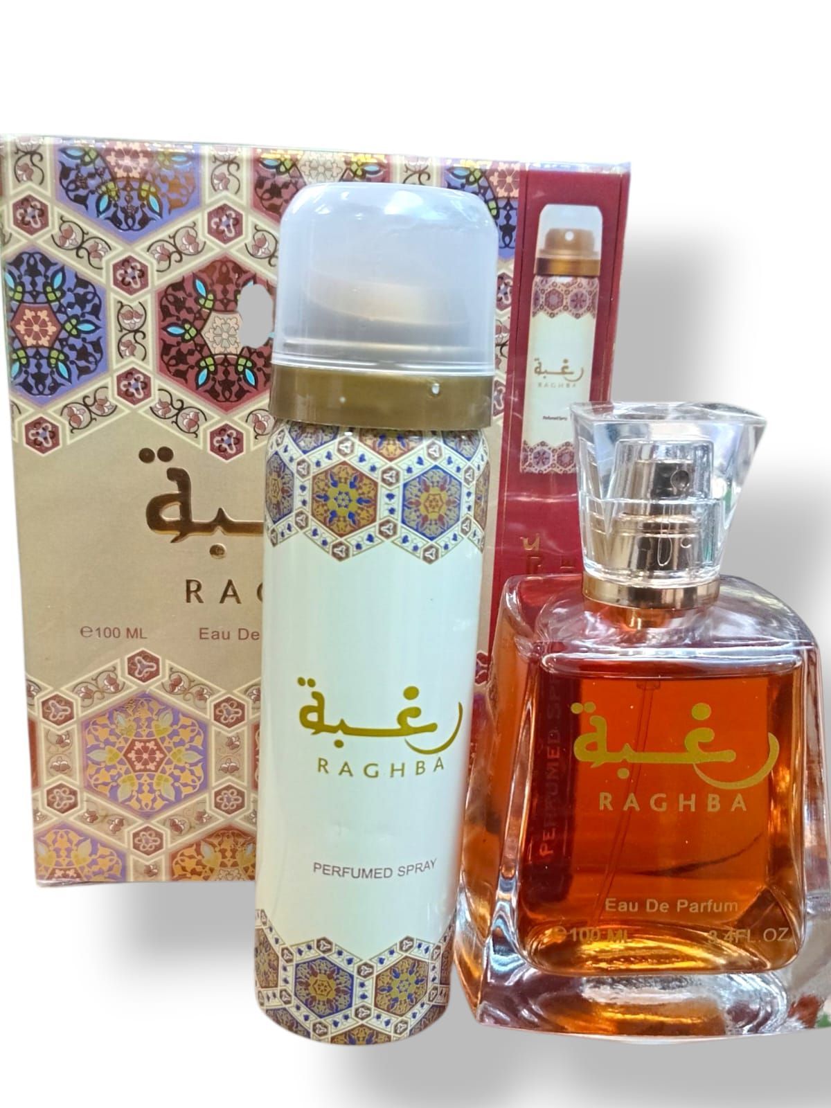 Raghba Perfume + Desodorante Corporal
