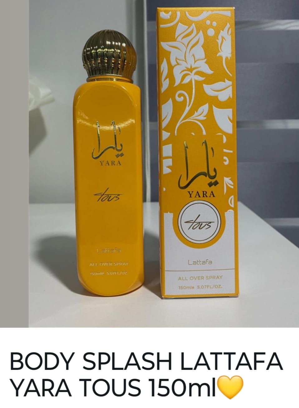 Body Splash Lattafa Yara Tous