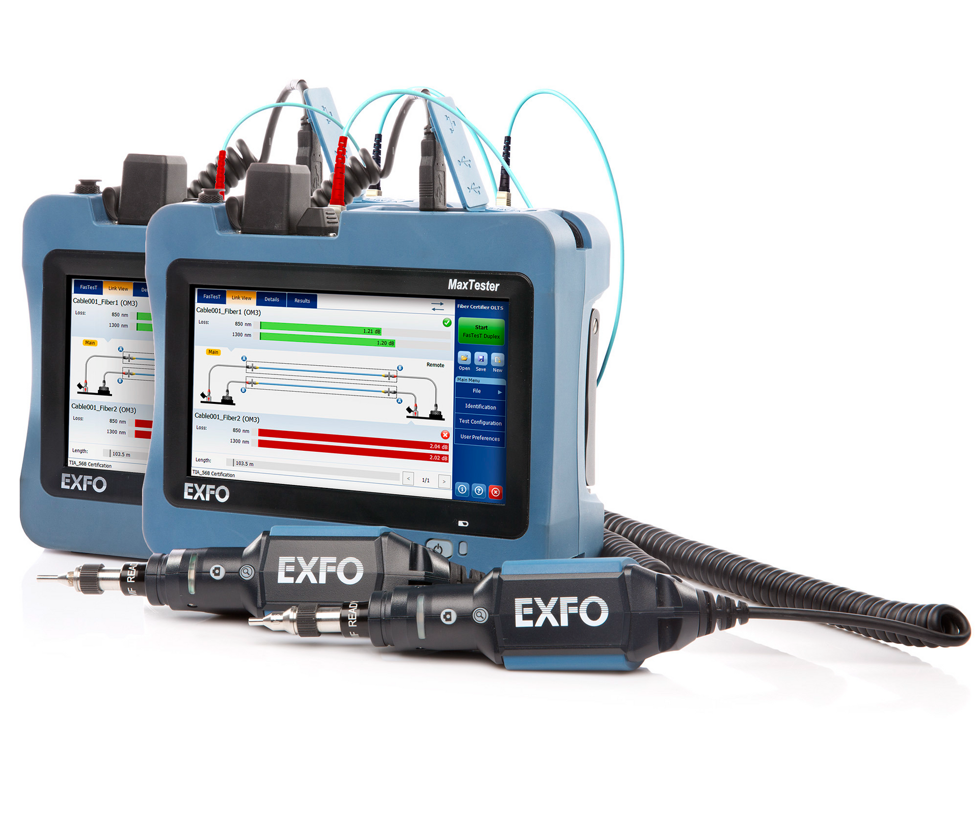 EXFO MaxTester 945 - certificador de fibra OLTS
