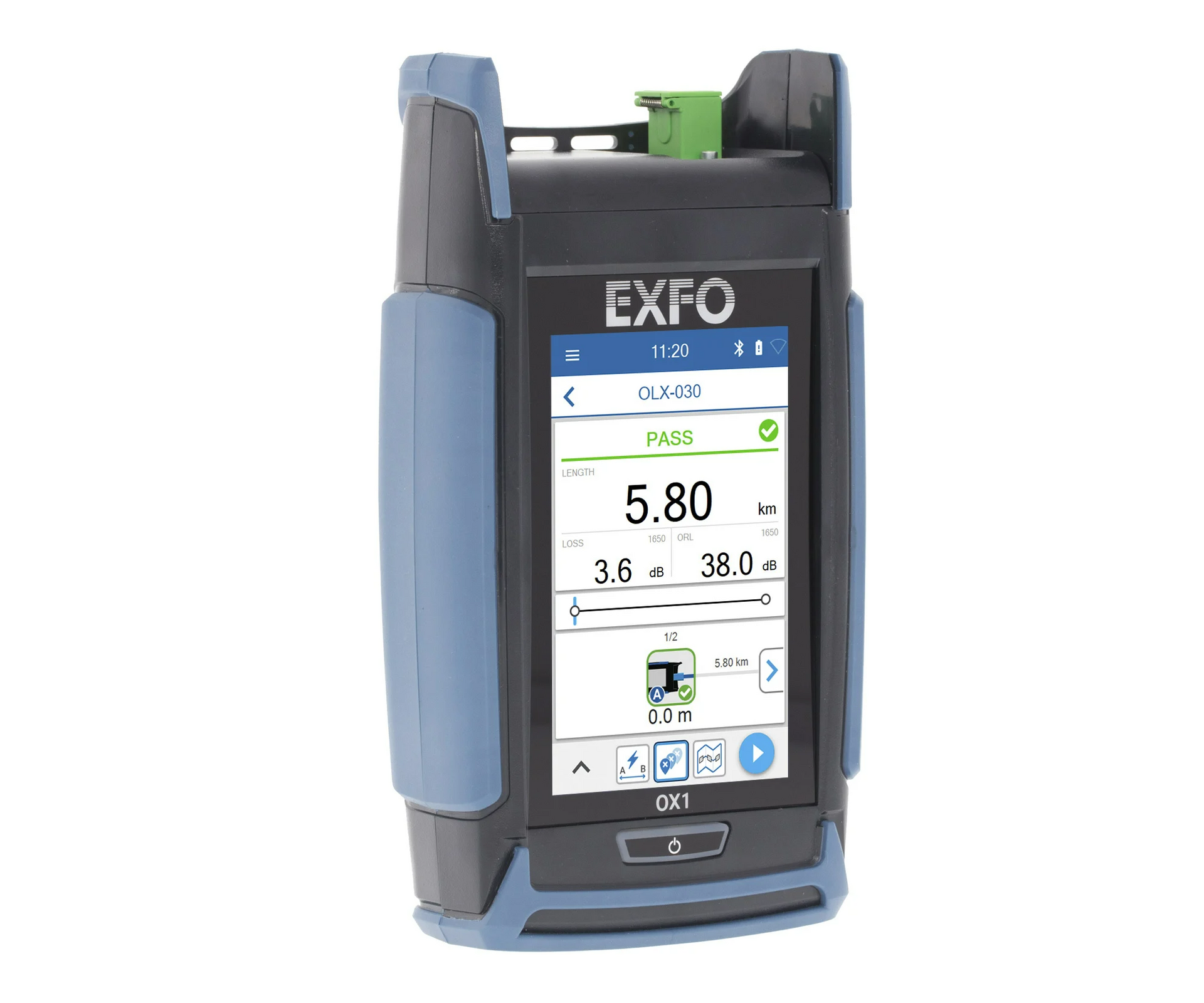 EXFO OX - Optical Explorer - el primer multímetro para fibra óptica de la industria