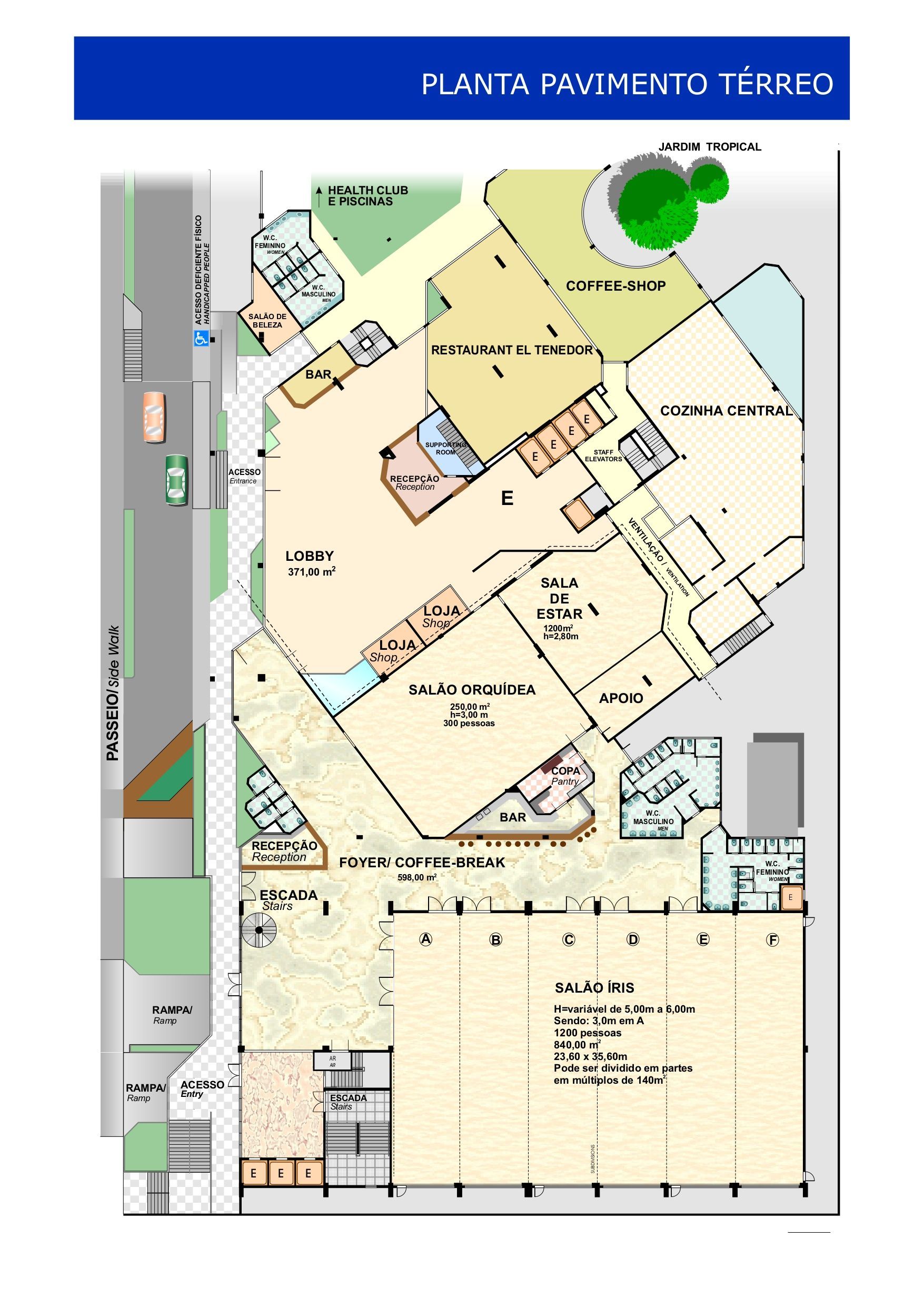 Uma planta baixa de um edifício com a palavra planta na parte inferior