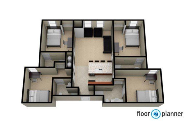 Villas at Blackhawk Floor Plan 4x4