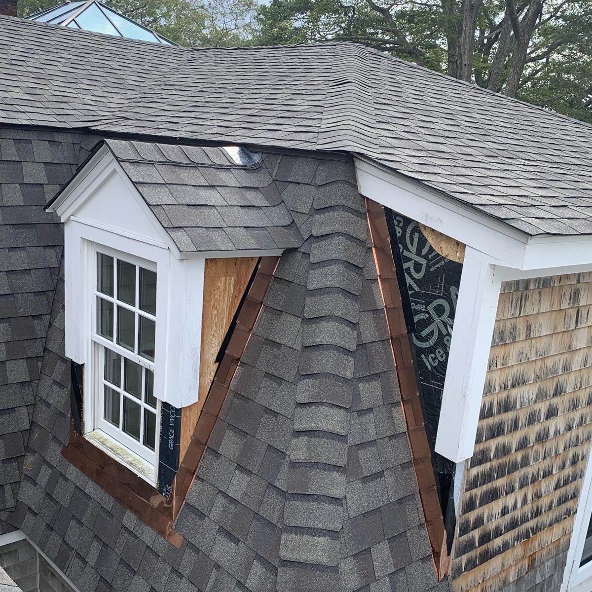 Replaced roof in New Castle