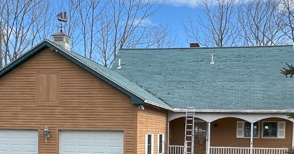 new roof on a home