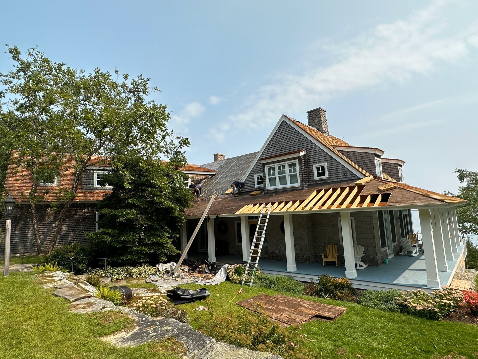 cedar shingles Round Pond 1
