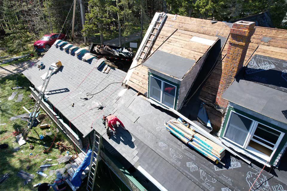 Southport. ME New  Roof Replacement  14