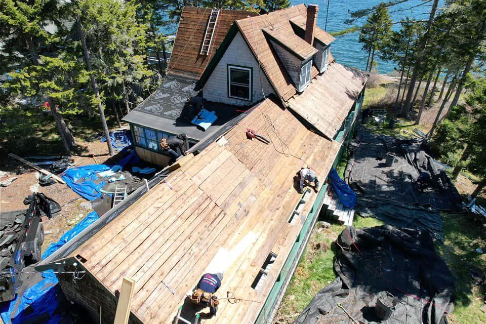 Southport. ME New  Roof Replacement  6