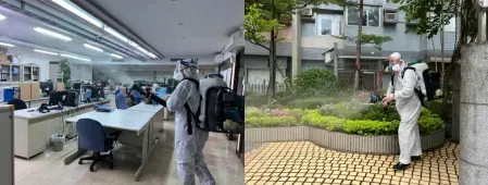 疫情嚴重、消毒殺菌