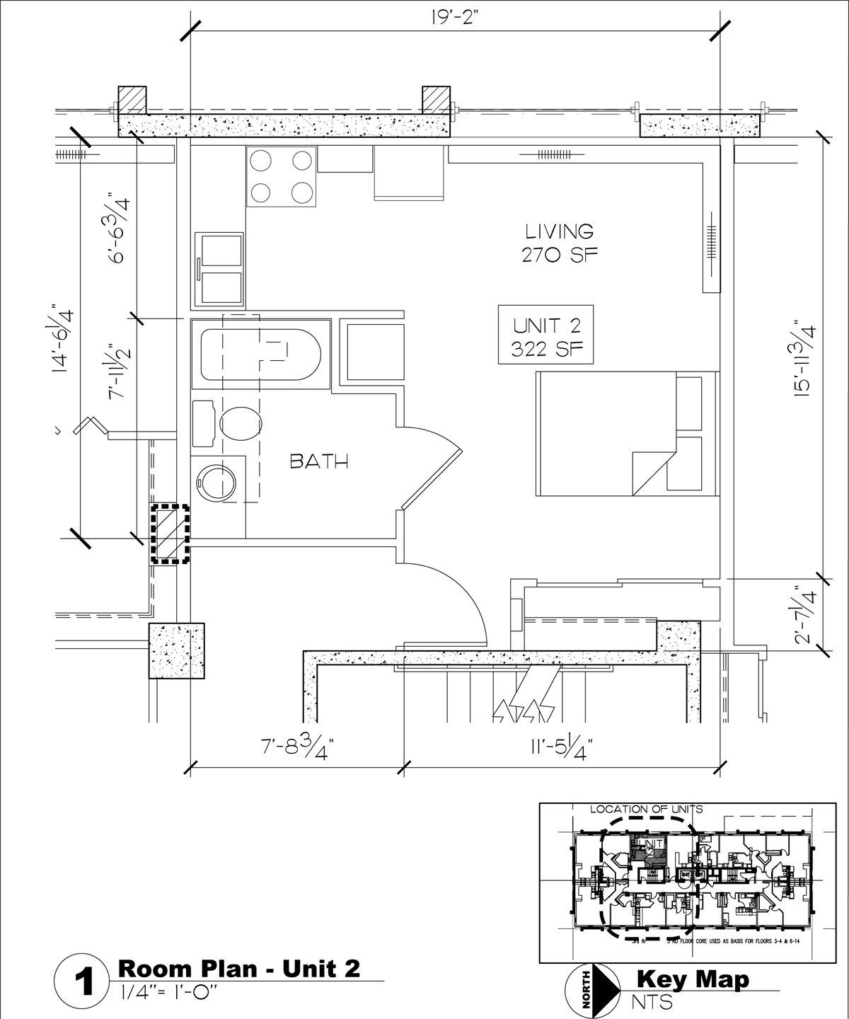 Unit-B Studio Apartment
