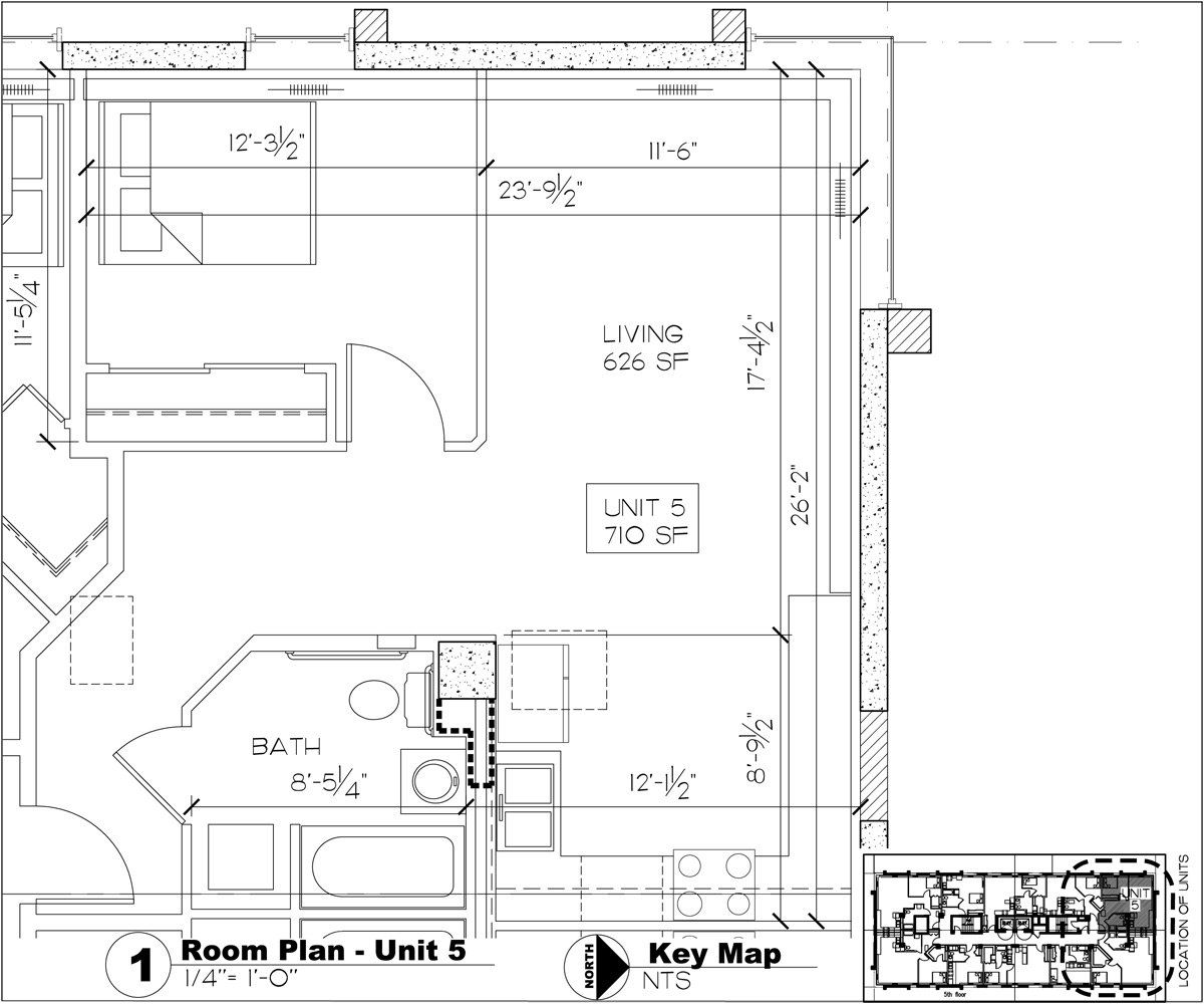One Bedroom Apartment Floorplan
