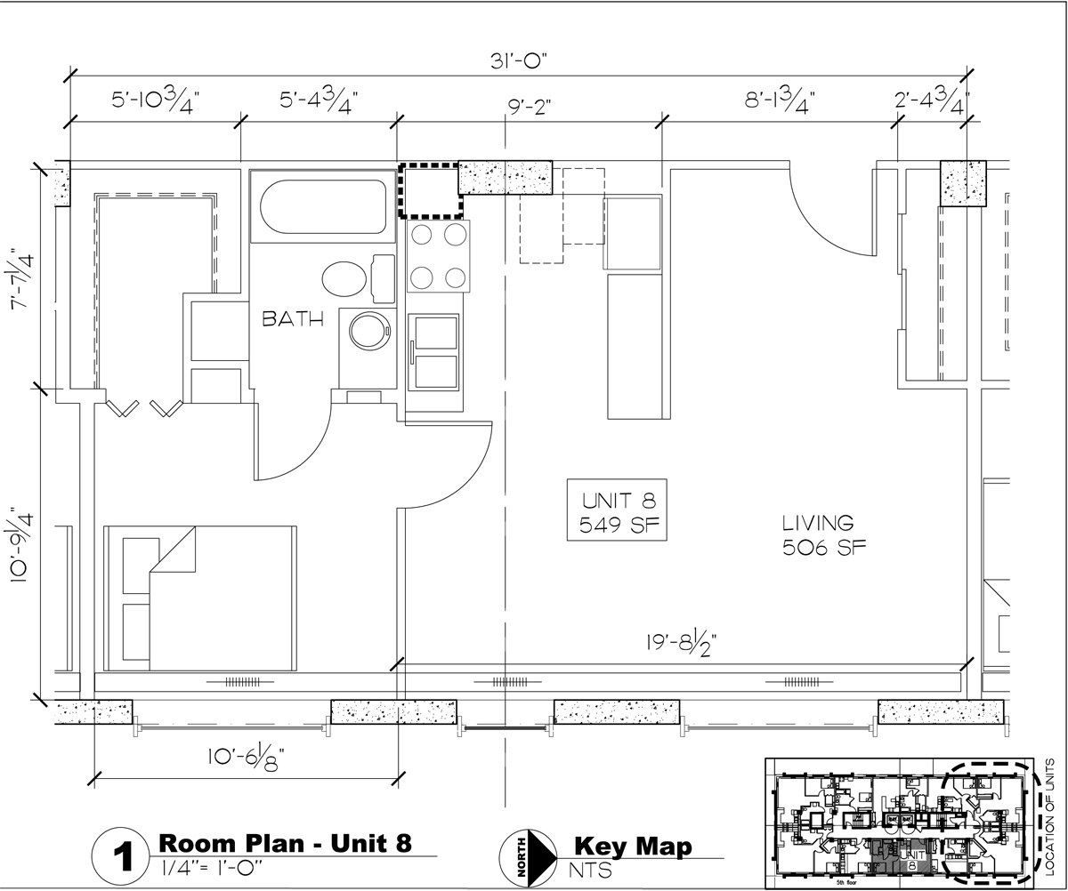 One Bedroom Apartment Floorplan