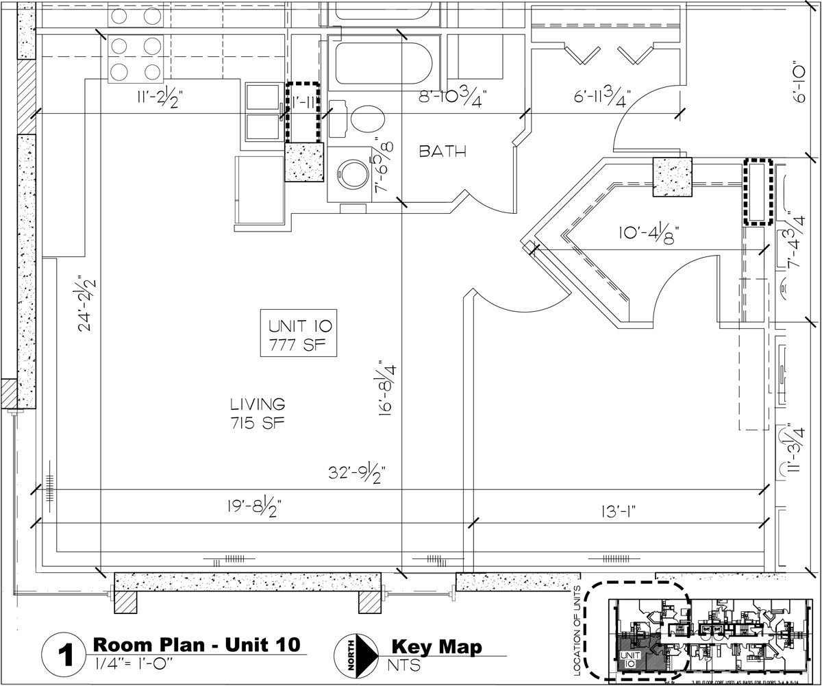 One Bedroom Apartment Floorplan