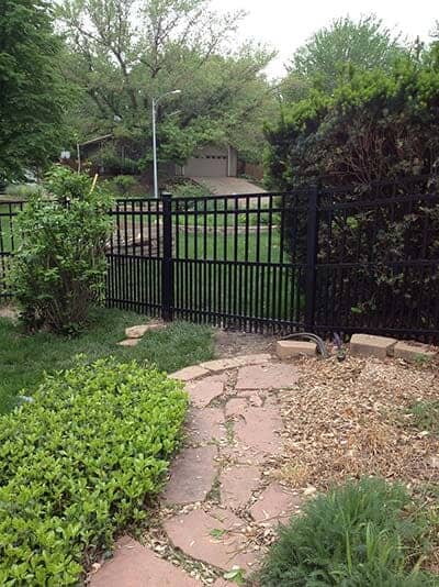 Residential Fence — Steel Fence in Papillion, NE