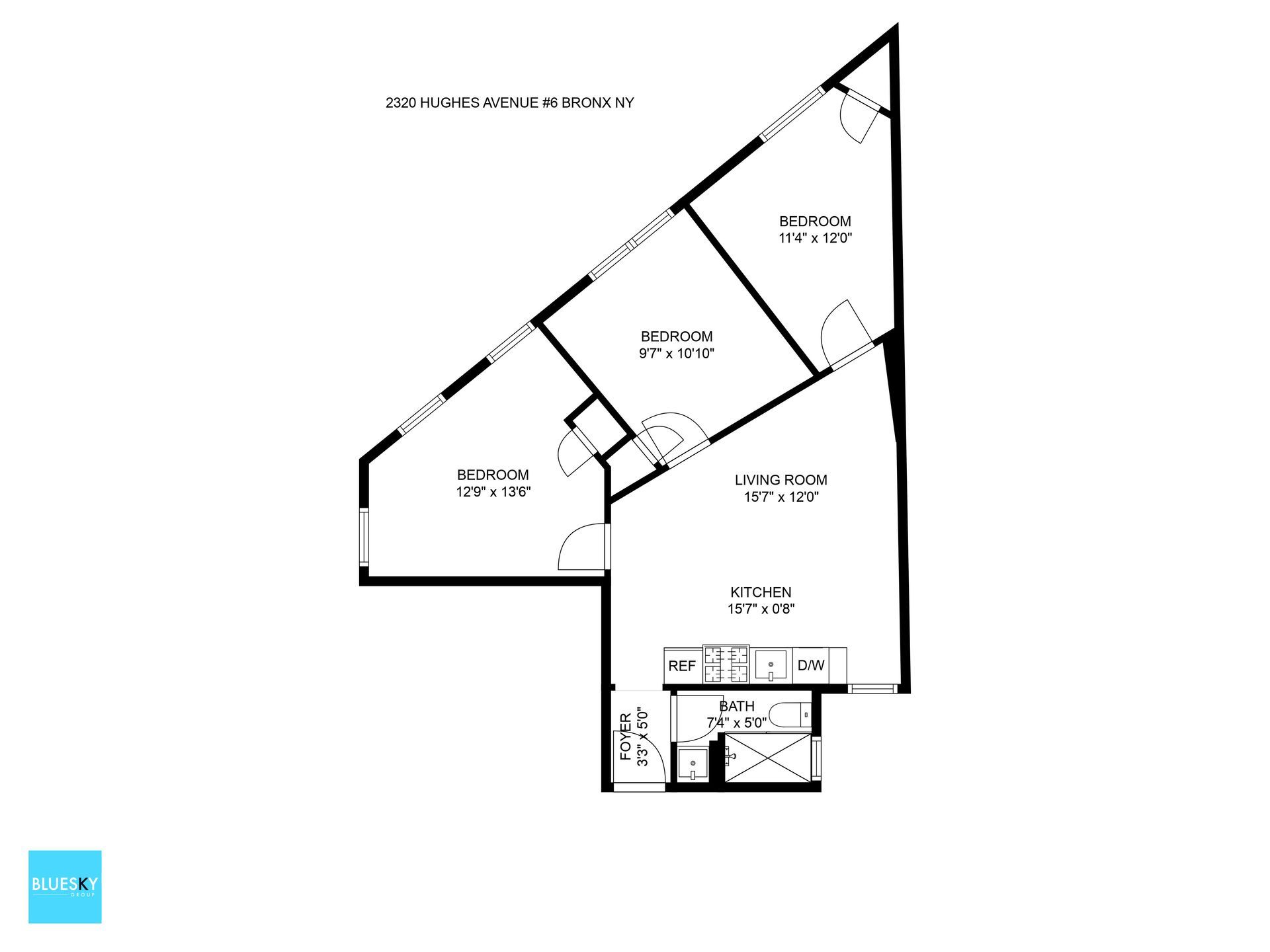 A black and white floor plan of a house