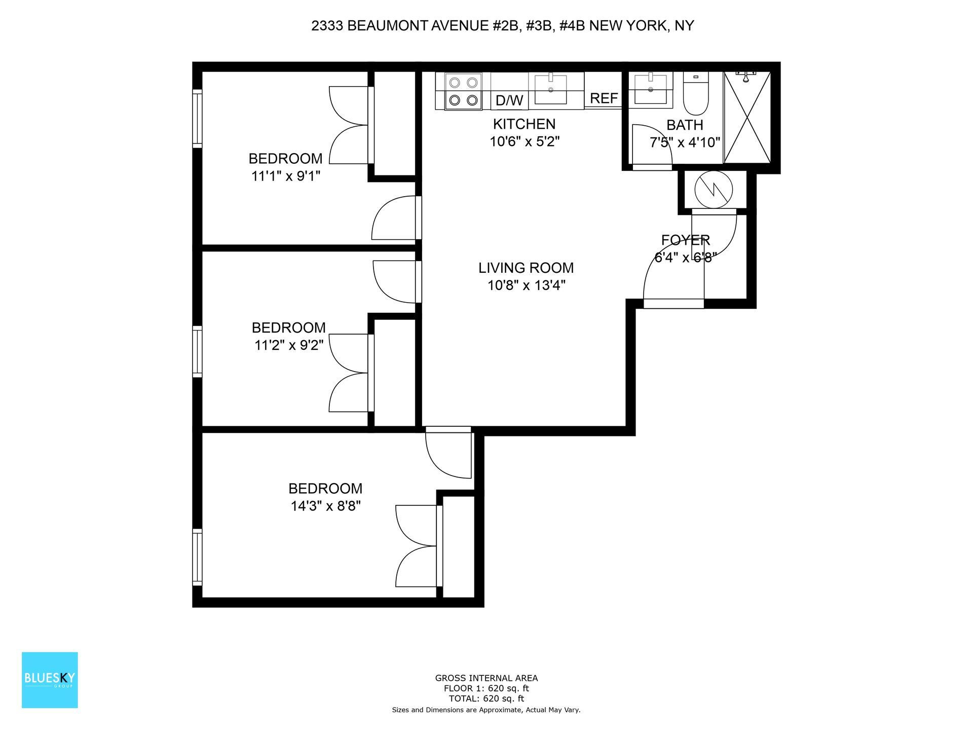 A black and white floor plan of a house.
