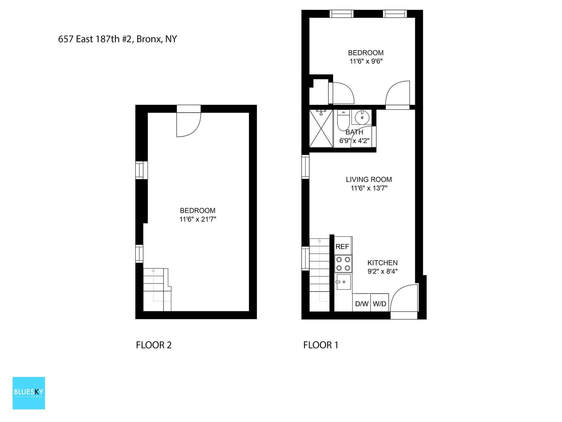 A black and white floor plan of a house.