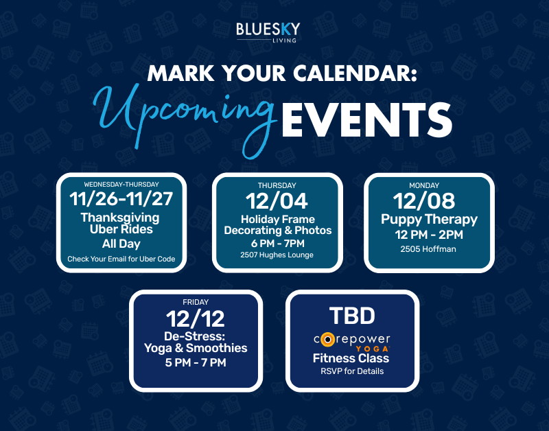 A set of sticky notes with dates and times on them