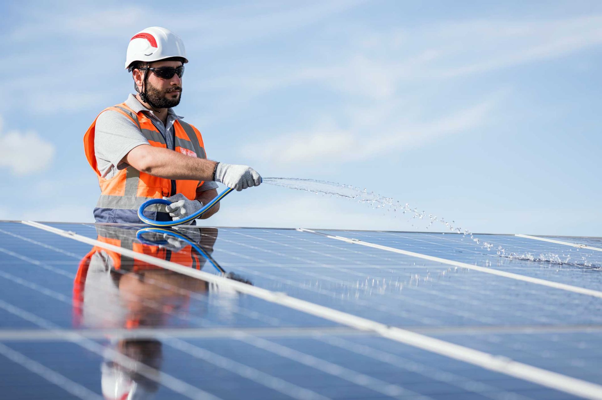 Pristine Panel- Solar Panel Cleaning – Residential-Commercial-Pressure washing in Orange CA Call 714- 949-2760