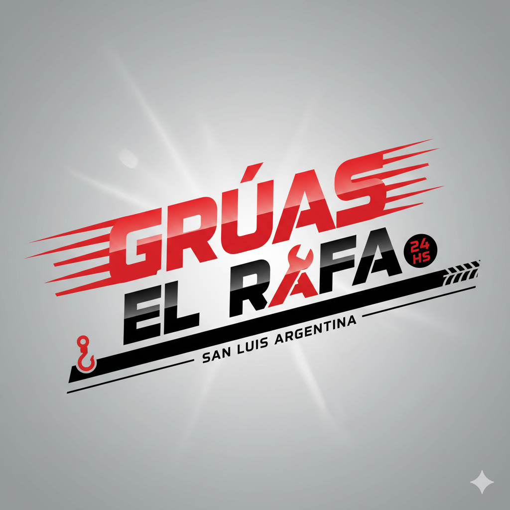 Logotipo de la empresa de grúas