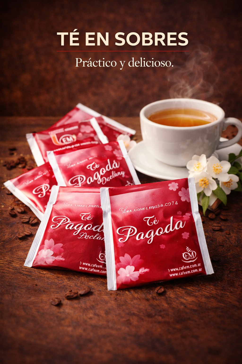 TÉ EN SAQUITOS PAGODA ICEBERG