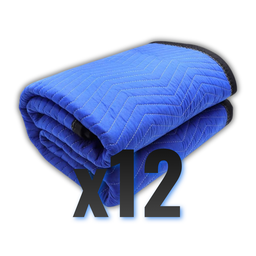 Dozen Packing Blanket Furniture Pad Premium Blue