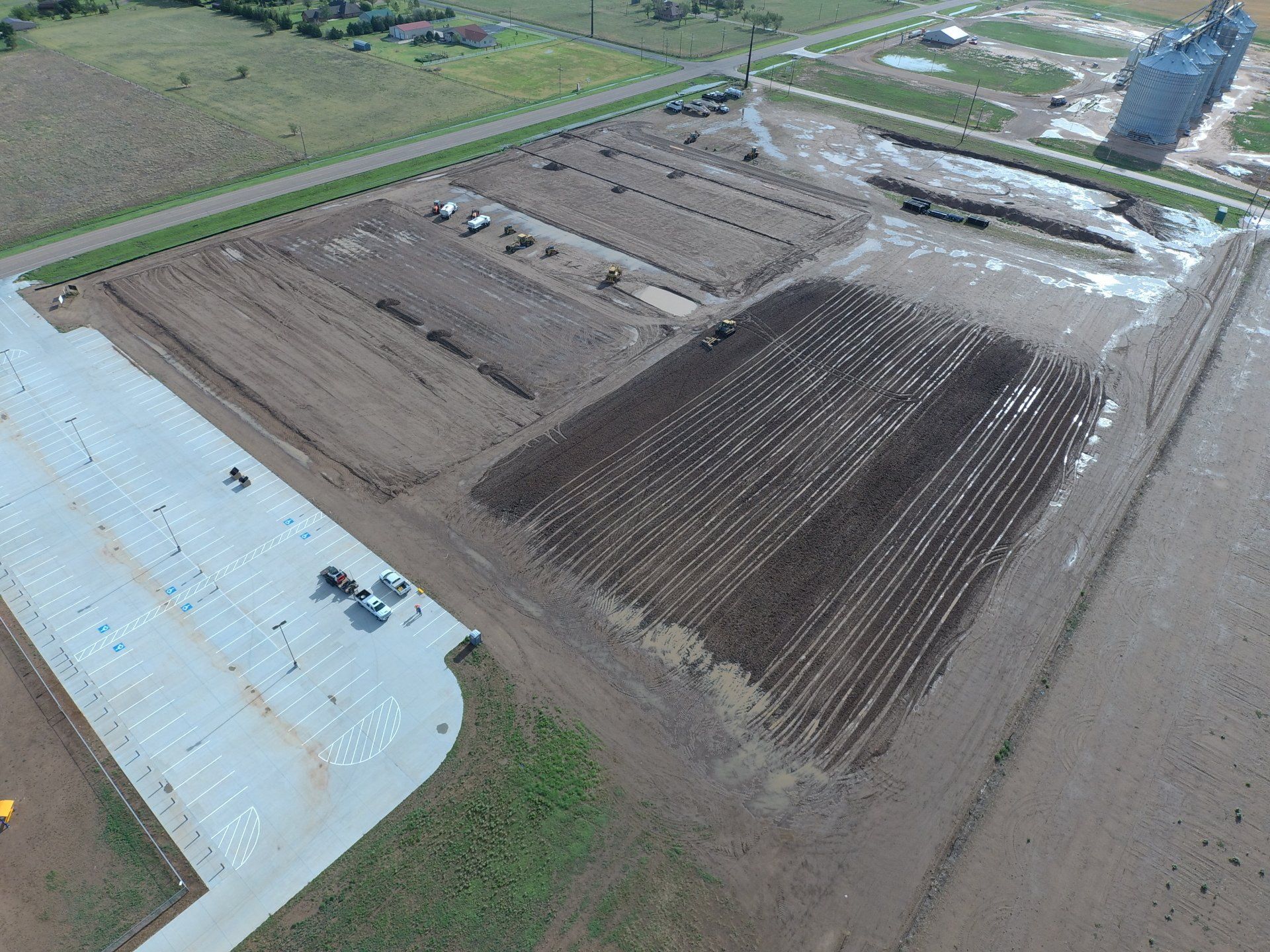 Soccer Fields Under Construction