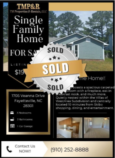 home sold