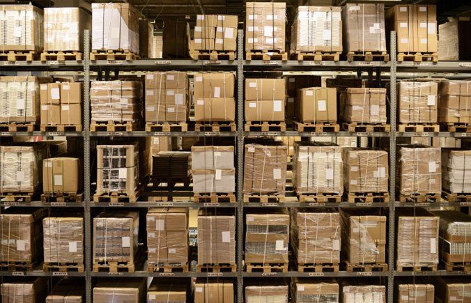 warehouse distribution at Alene Candles