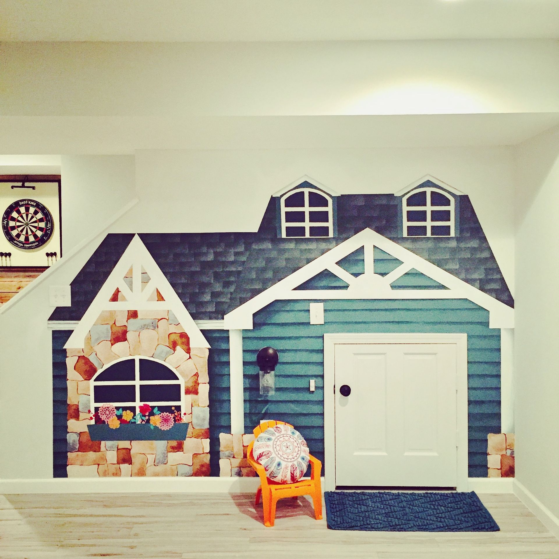 under staircase design