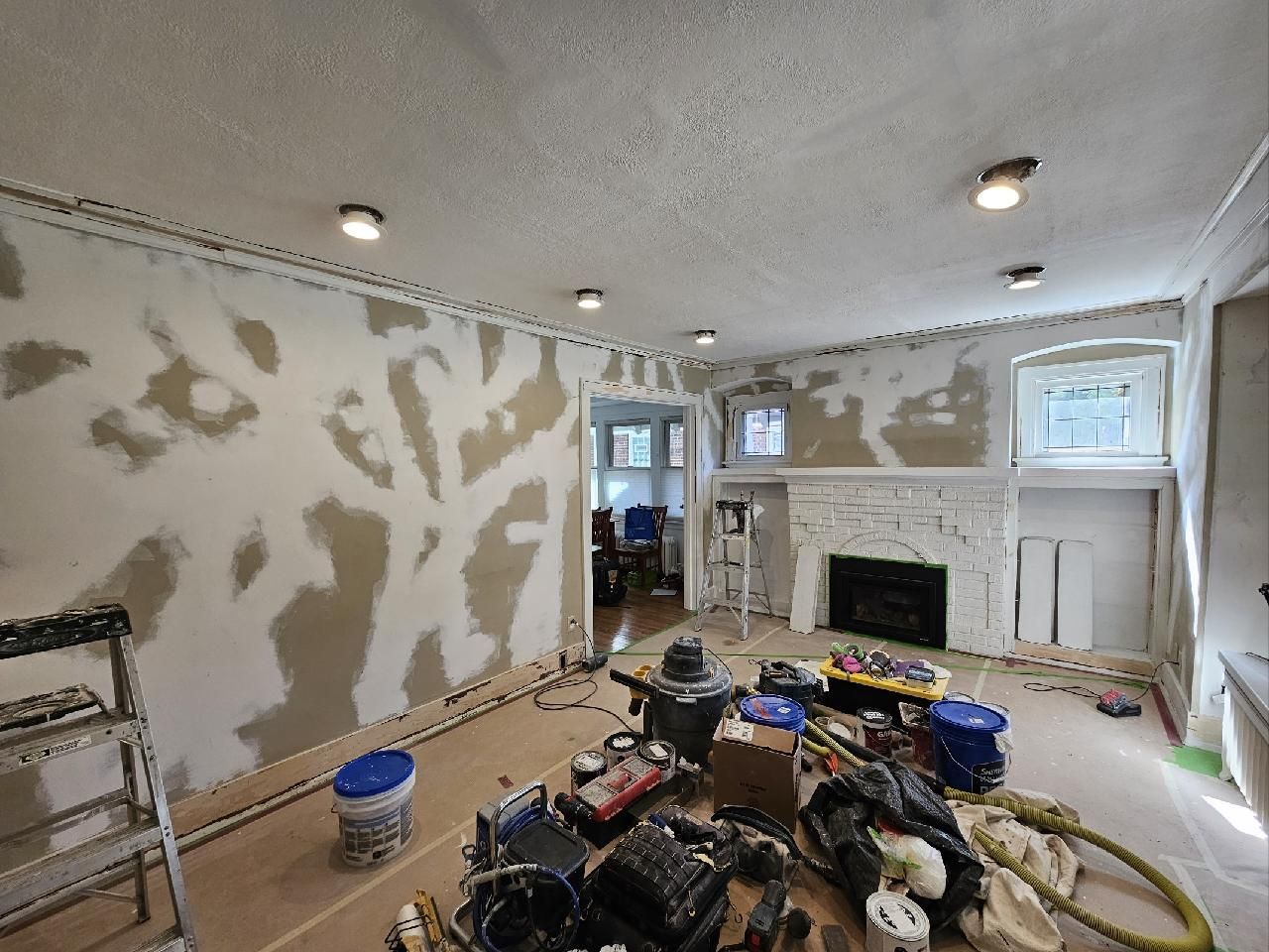 Before Wall Painting — Bayside, WI — The Village Painter LLC