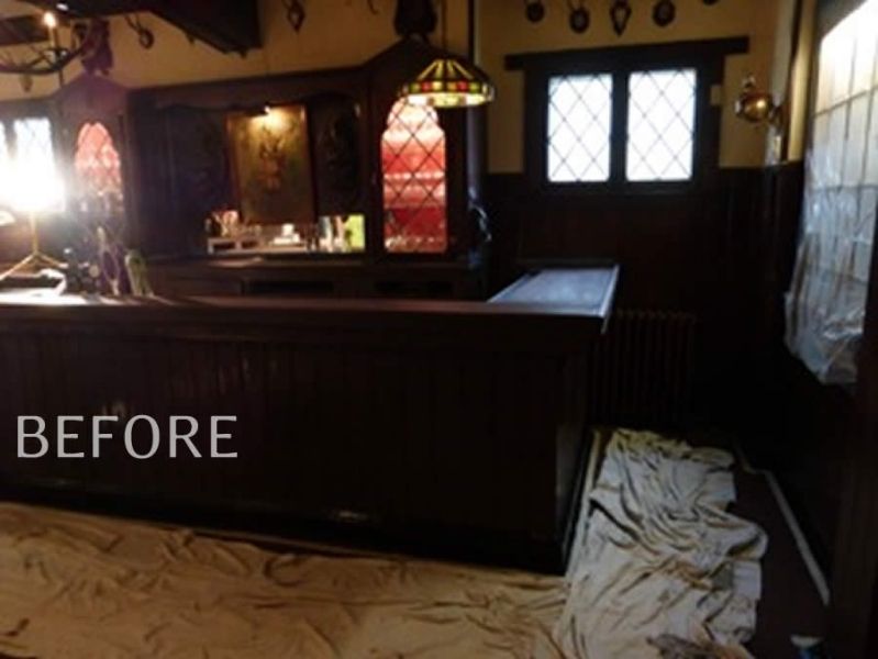 Bar Before Remodeling — Bayside, WI — The Village Painter LLC