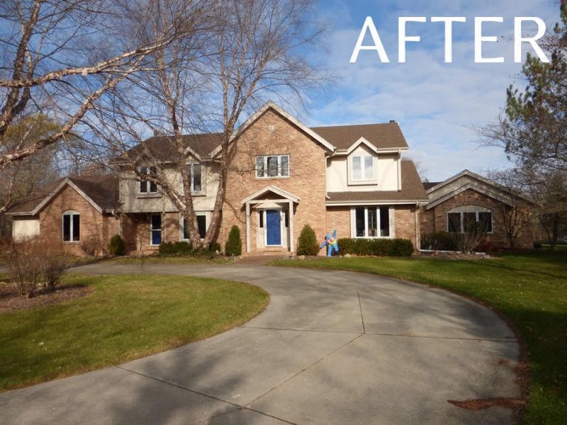 Suburban Home After — Bayside, WI — The Village Painter LLC