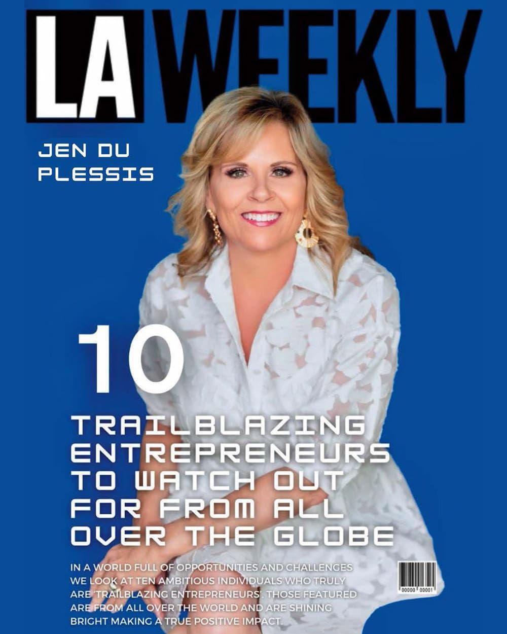 LA Weekly Cover with Jen Du Plessis