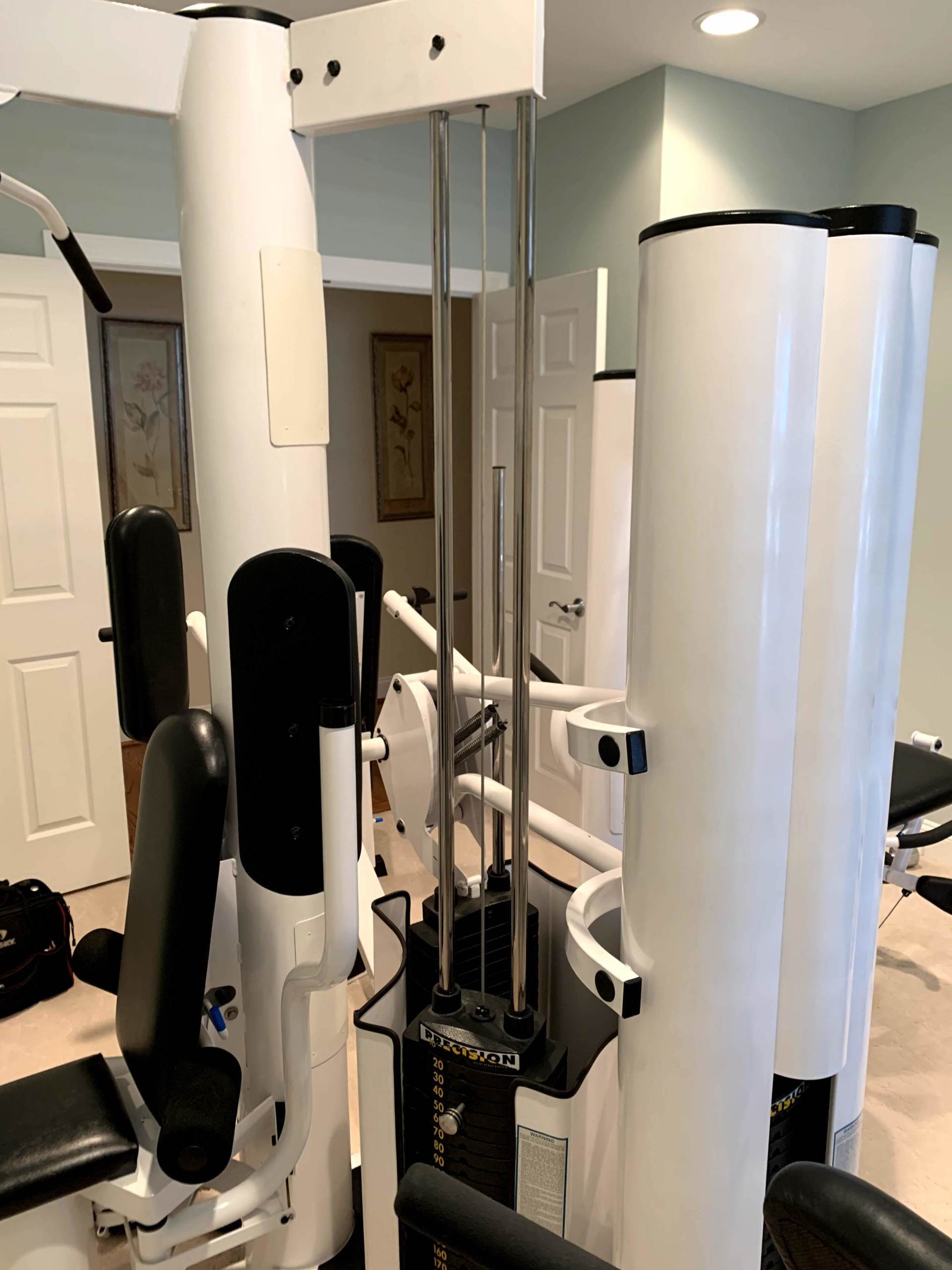 Vectra seat home gym with pulleys assembled by furnitureassemblyteam