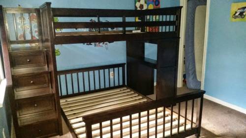 Versa Loft Mission Twin over Full Bunk Bed assembly service in Bowie MD