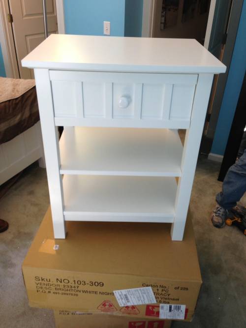 Brighton night stand assembly service in Capitol Heights